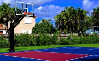 Backyard Basketball Court Brisbane