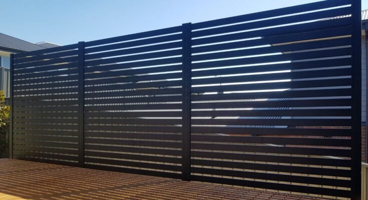 aluminium pool fencing